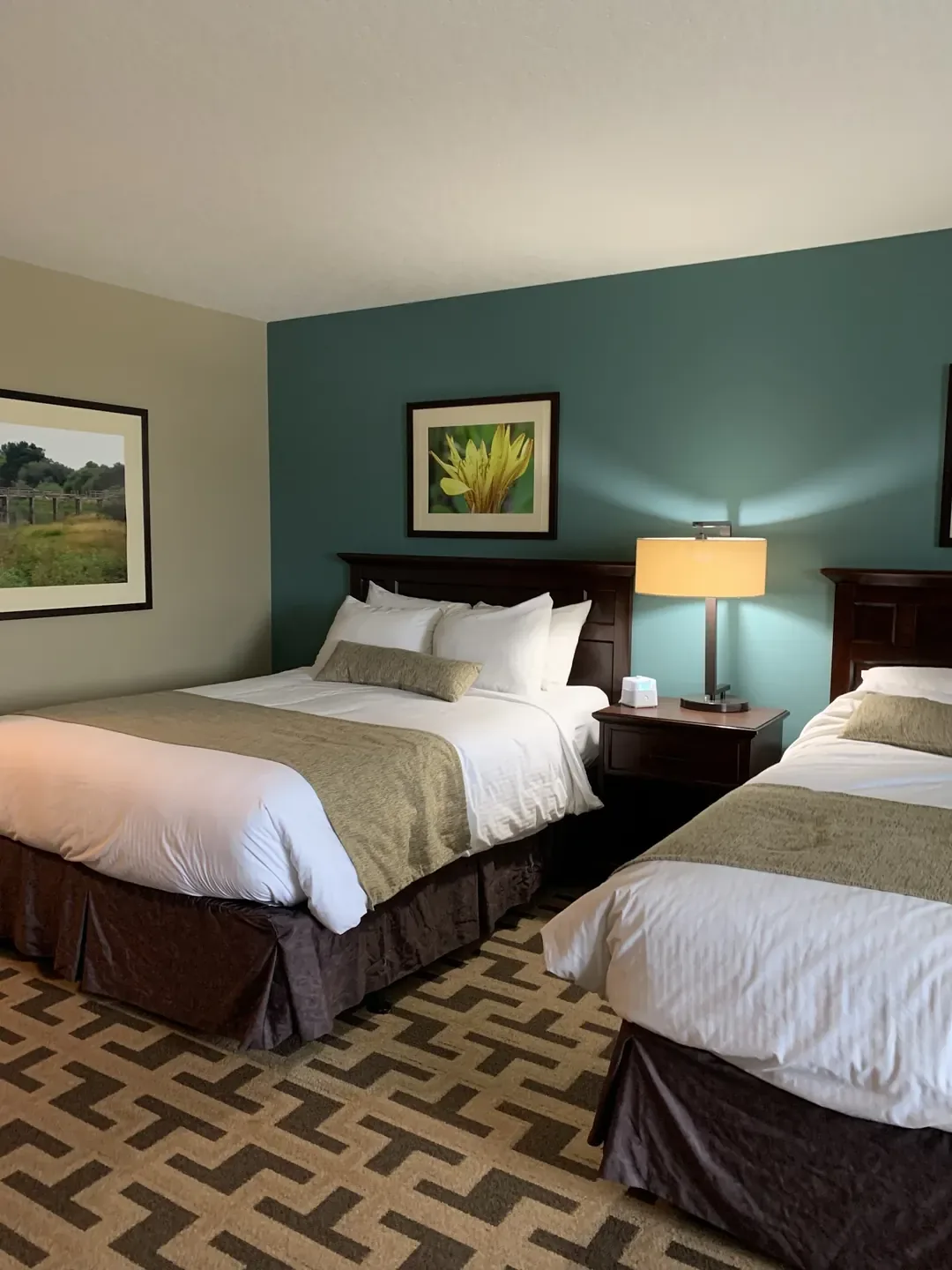 Countryside setting near a prairie hospitality property